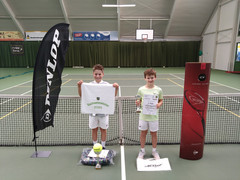 Finale Jungen U11: Bruno Körnig - Tim Wrobel 7:6 6:0